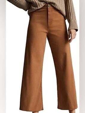 Massimo dutti -Waist Wide Leg Pants